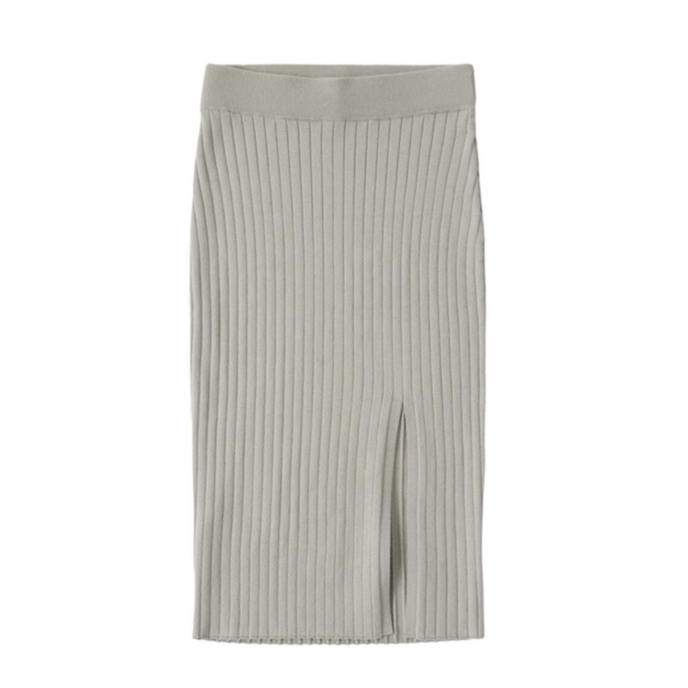 Abercrombie Midi Skirt with Slit NWT, Size Small
